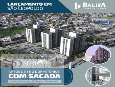 Apartamento para Venda, em S�o Leopoldo, bairro Campina, 2 dormit�rios, 1 banheiro, 1 vaga